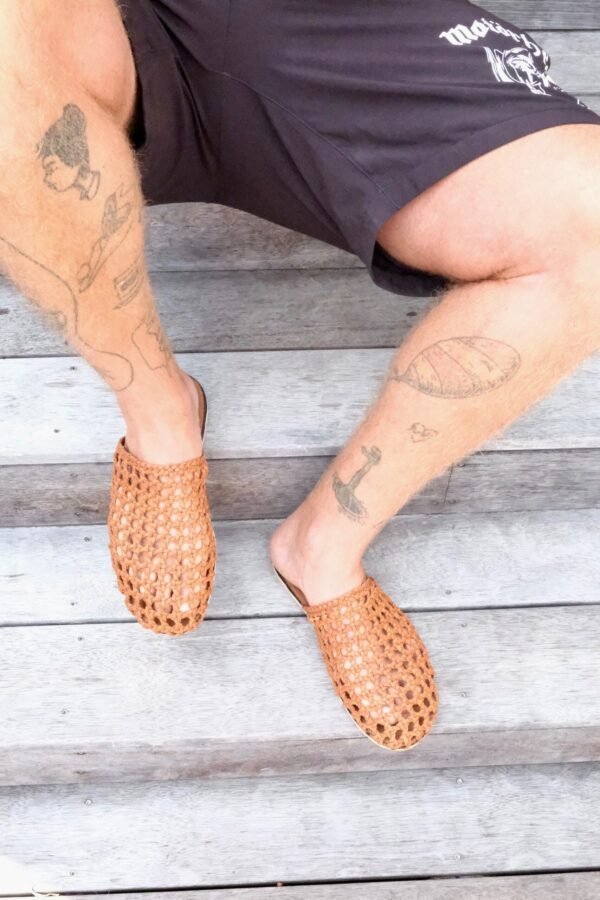 The Rosette for MEN Tan Leather - Image 7