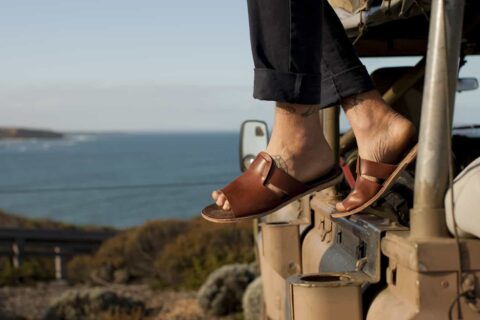 The Barclay for MEN Vintage Tan Leather