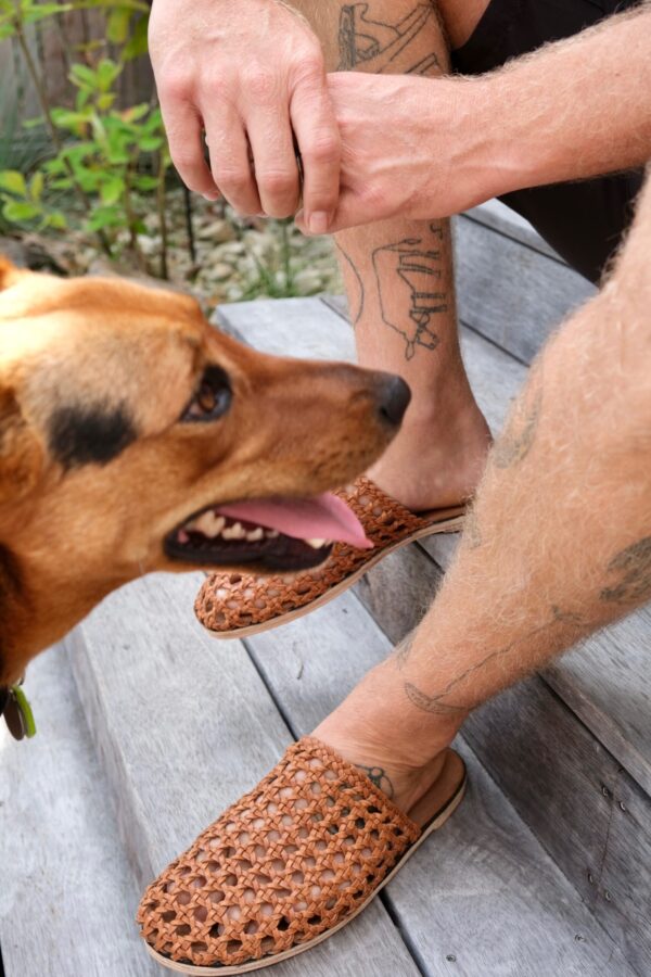 The Rosette for MEN Tan Leather - Image 5