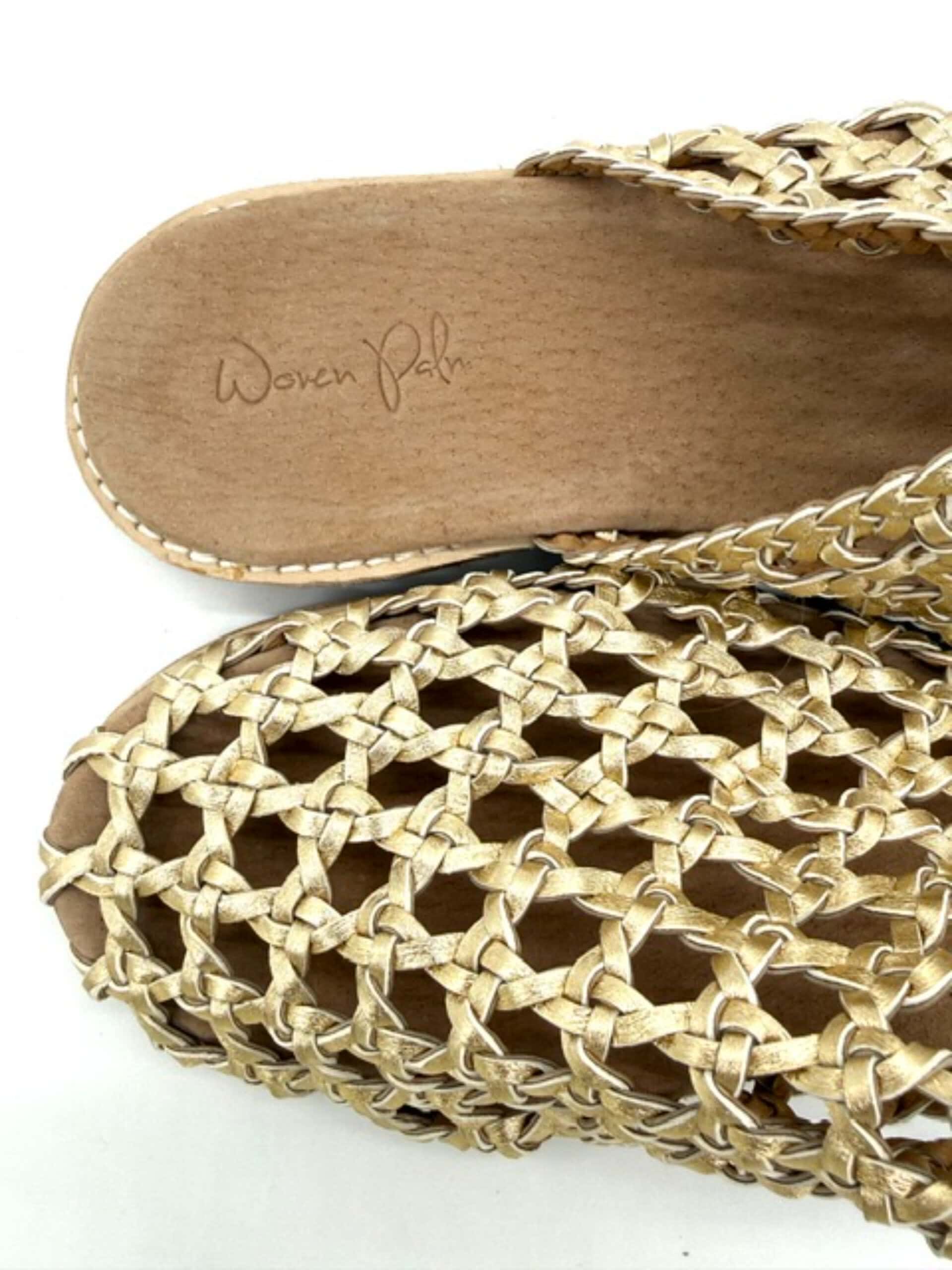woven-palm-gold-sheepskin-woven-leather-rosette-mule