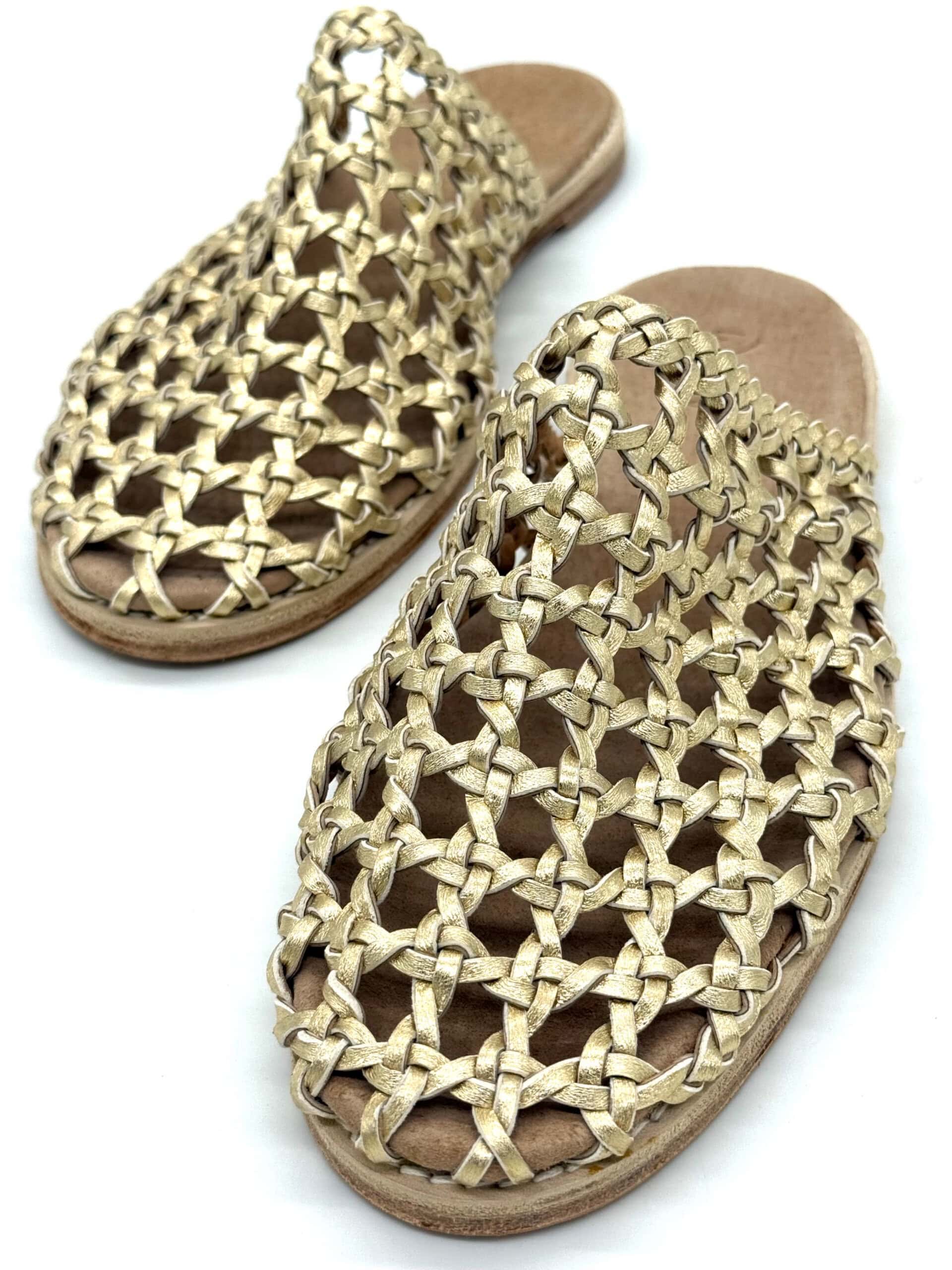 woven-palm-gold-sheepskin-woven-leather-rosette-mule