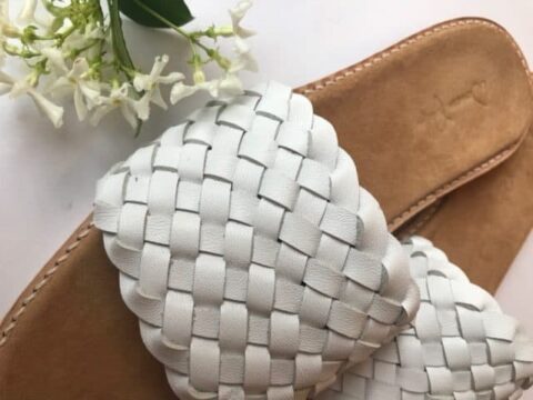 The Coronado White Leather