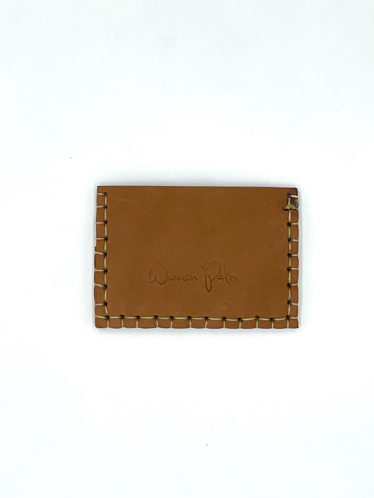 Minimalist Card Wallet 3 Woven Palm