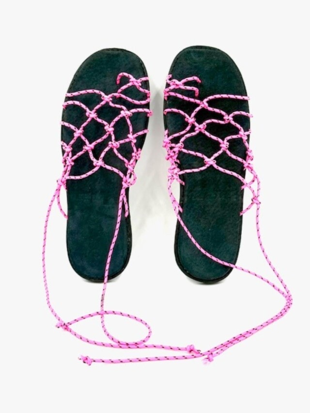 woven palm handmade shoes the paracord fisherman's wife sandals