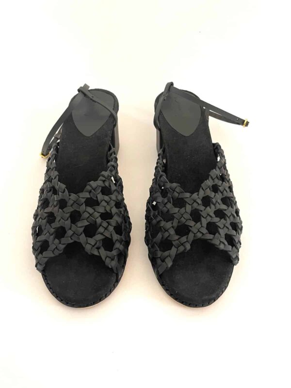 The French Rosette Mid-Heels Black - Image 3