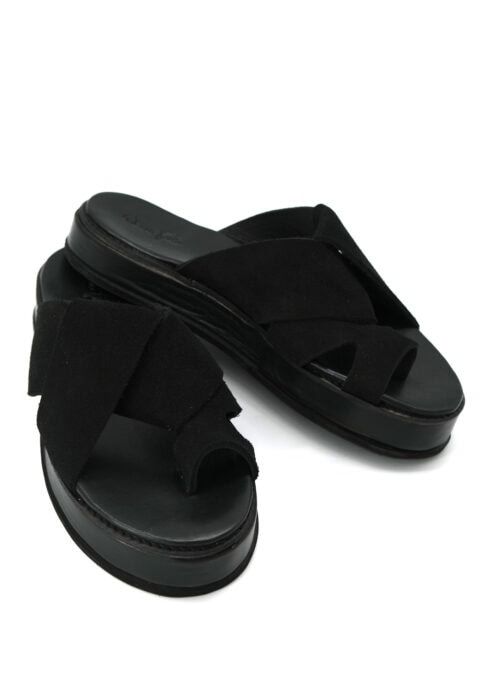 The Ethereal Platforms Black Suede