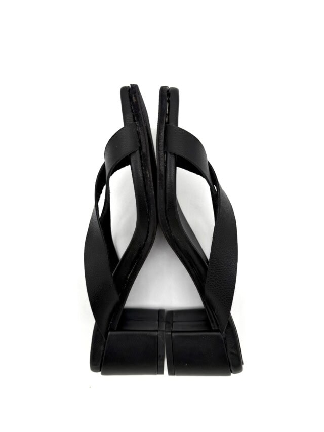 The Zori Mid Heel BlackLeather - Image 8