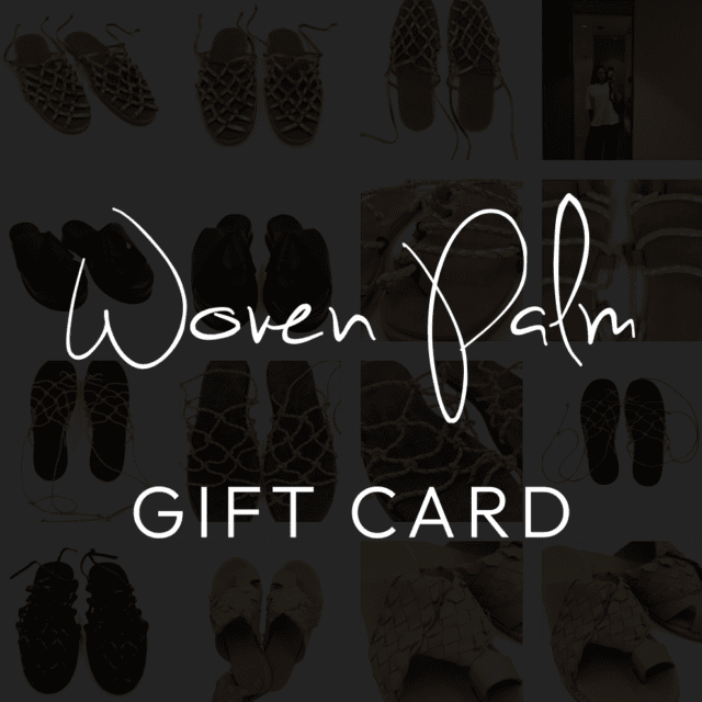 Woven Palm Gift Card