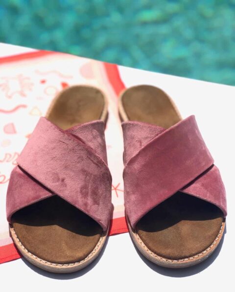 The Sorrento Blush Velour