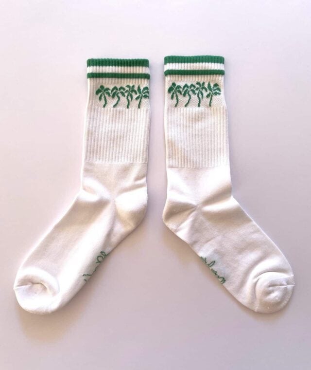 Dancing Palm Original Socks - Woven Palm