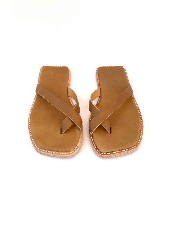The Zori Slide Sand Leather - Image 4