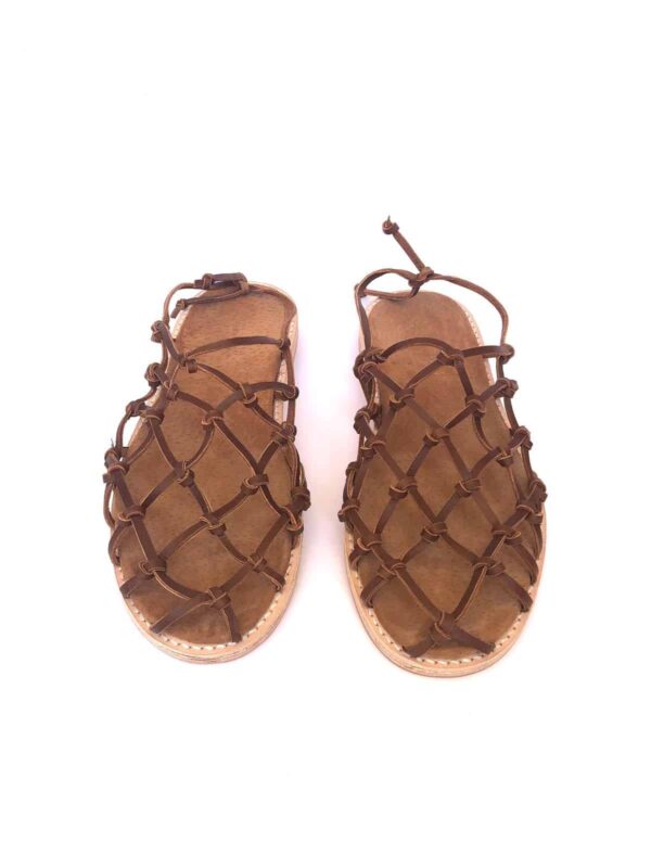 The Fisherman's Wife Sandal Tan Leather - Image 2