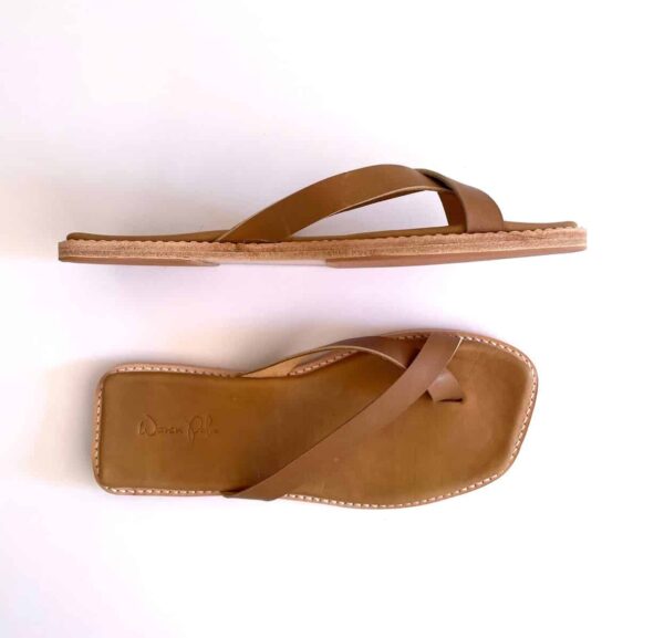 The Zori Slide Sand Leather - Image 6