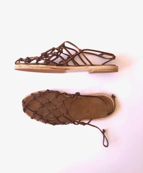 The Fisherman's Wife Sandal Tan Leather - Image 5
