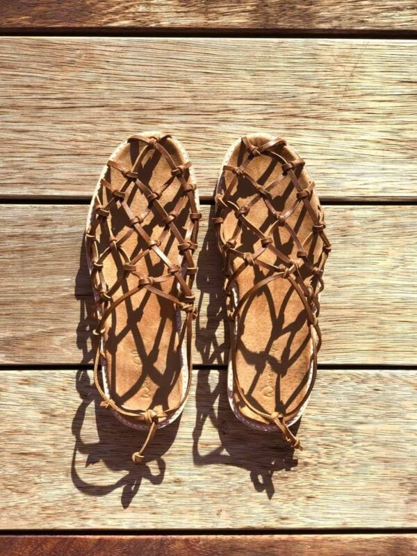 The Fisherman's Wife Sandal Tan Leather - Image 8