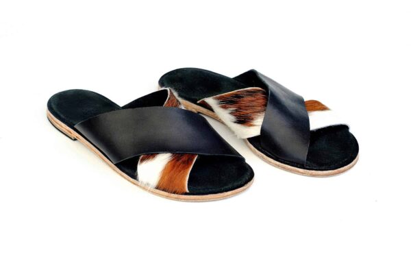 Woven Palm Sorrento Cowhide