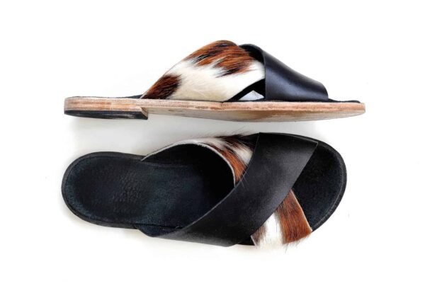 Woven Palm Sorrento Cowhide